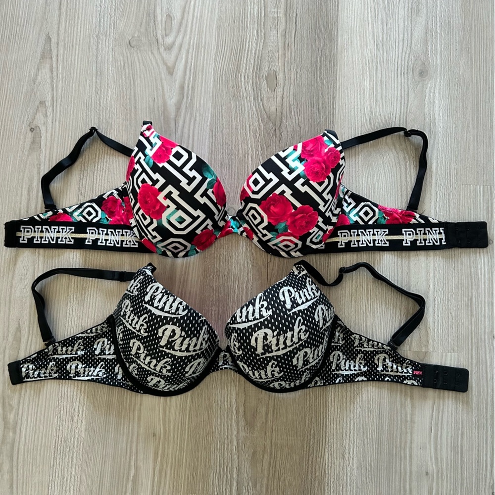 2 for 15!! PINK wear everywhere push-up bra​